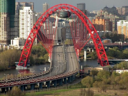 Проект моста в Серебряном Бору