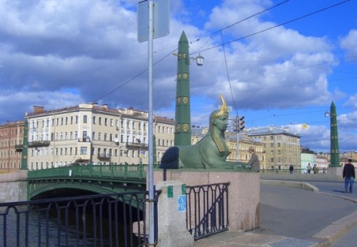 Санкт-Петербург: Египетский мост